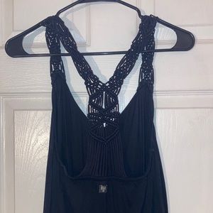 Black billabong boho dress